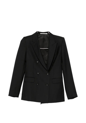Tagliatore peak-lapel double-breasted suit - Black