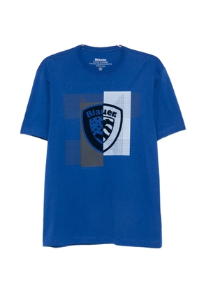 Blauer graphic-print crew-neck T-shirt - Blue