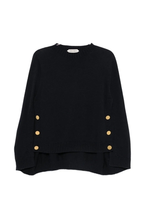 Alberta Ferretti button-embellished sweater - Blue