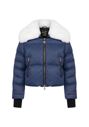 HIGH SOCIETY Raider puffer jacket - Blue