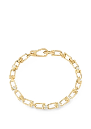 Jade Trau Georgina diamond link bracelet - Gold