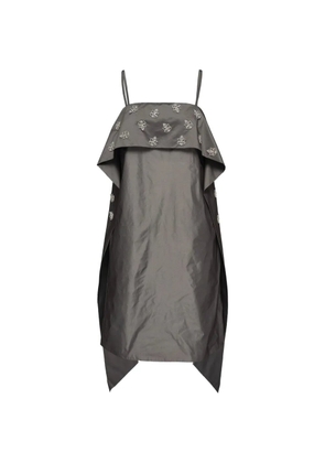 Club21 embellished taffeta dress - Grey