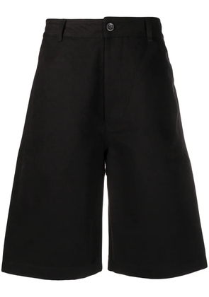 Rick Owens DRKSHDW wide leg bermuda shorts - Black