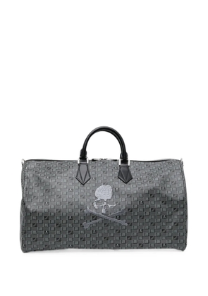 Mastermind Japan x Moreau Paris clip Boston travel bag - Black