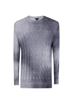 Avant Toi cable-knit cashmere sweater - Grey