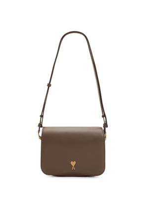 AMI Paris cowhide leather Paris Paris bag - Brown