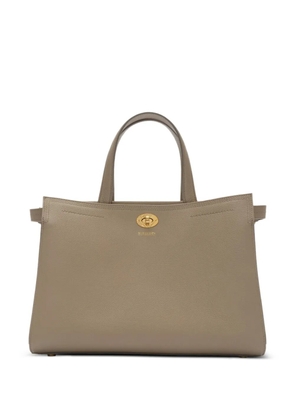 Burberry small Cotswolds Check tote bag - Neutrals