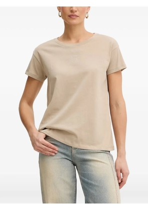 Armani Exchange crew-neck T-shirt - Neutrals