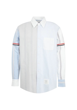 Thom Browne Funmix cotton Oxford shirt - Blue