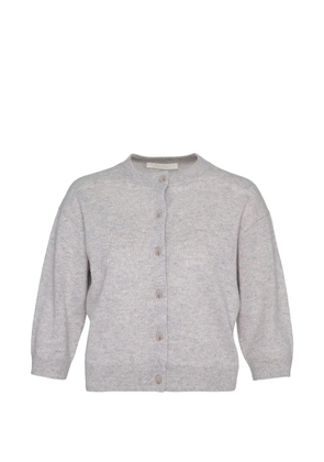 Club21 cropped knit cardigan - Grey