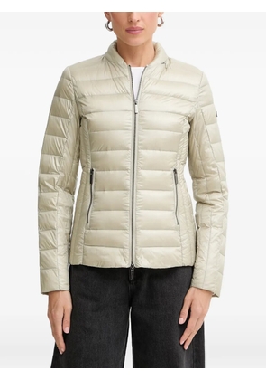 Armani Exchange slim-fit quilted jacket - Neutrals