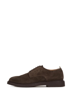 Officine Creative Hopkins suede lace-up shoes - Brown