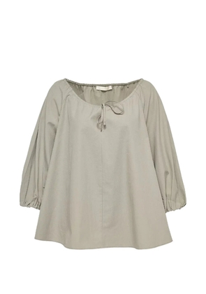 Club21 tumbled-finish flared top - Green
