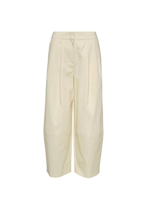 Club21 pleated wide-leg trousers - White