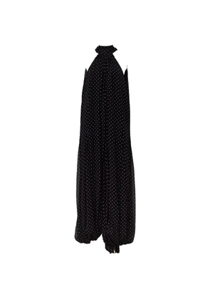 ROTATE BIRGER CHRISTENSEN chiffon balloon jumpsuit - Black