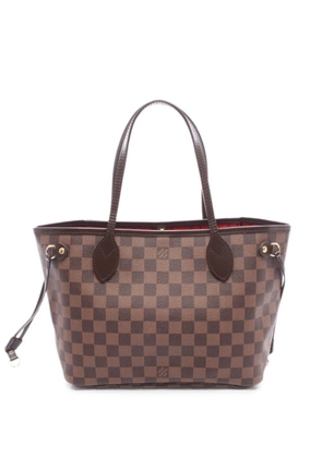 Louis Vuitton Pre-Owned 2011 PM Neverfull Damier Ebene canvas tote bag - Brown