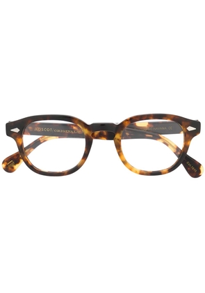 Moscot round frame glasses - Brown