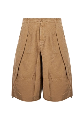 YMC Salba pleated shorts - Neutrals