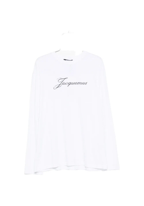 Jacquemus logo-print T-shirt - White