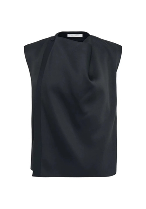 Club21 Noelle draped blouse - Black