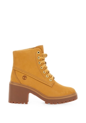 Timberland lace-up logo-debossed ankle boots - Neutrals