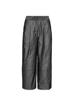 Club21 tumbled-finish pleated trousers - Grey