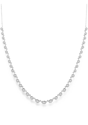 Jade Trau Maverick marquise and round diamond necklace - Silver