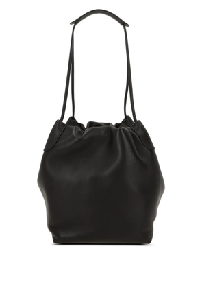 Loro Piana gathered shoulder bag - Black