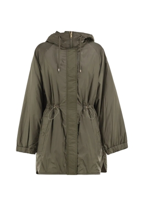 Weekend Max Mara Dalcamo reversible quilted hooded parka - Green