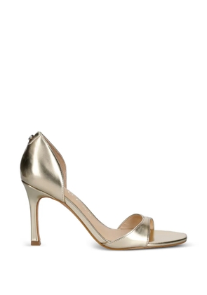 GUESS USA Kalico laminated sandals - Gold