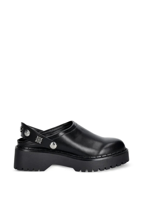 GUESS USA studded platform clogs - Black