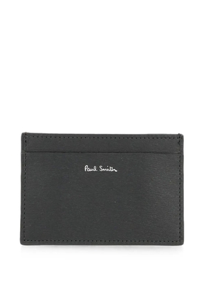 Paul Smith logo-print card holder - Black