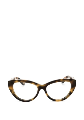 Roberto Cavalli tortoiseshell-effect cat-eye glasses - Brown