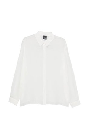 Marina Rinaldi long-sleeve buttoned shirt - White
