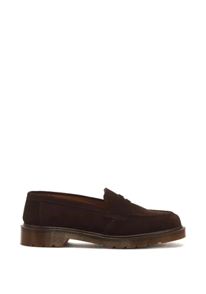 Dr Martens Delapre suede penny loafers - Brown