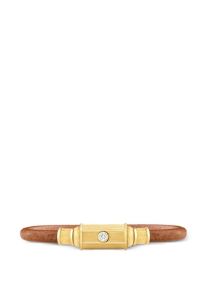 Marie Lichtenberg diamond Lasso locket bracelet - Gold