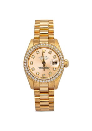 Rolex Lady-Datejust diamond 26mm watch - Gold