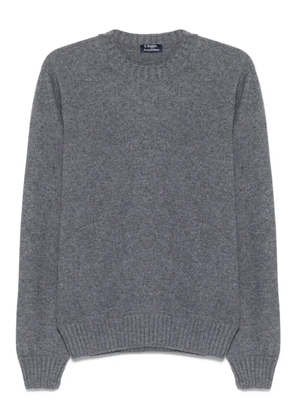 Barba crew-neck sweater - Grey