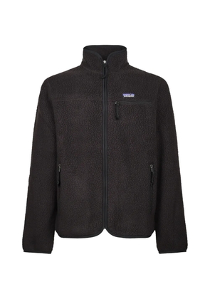 Patagonia Retro Pile zip-up jacket - Black