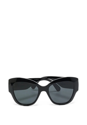Gucci Pre-Owned butterfly-frame sunglasses - Black