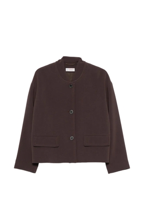 Alberto Biani button-fastening flap-pocket jacket - Brown