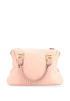 Chloé Pre-Owned Marcie Leather Medium shoulder bag - Pink