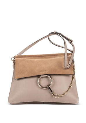 Chloé Pre-Owned medium Faye shoulder bag - Grey