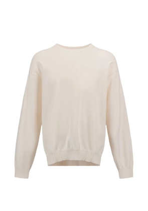 Laminar crew-neck sweater - White