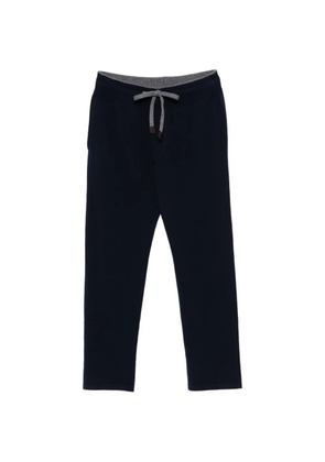 Fedeli Davis drawstring track pants - Blue