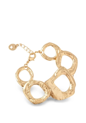 Sessùn Maxie hammered-effect link bracelet - Gold
