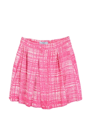 Prada Pre-Owned 1996 pleated midi skirt - Pink