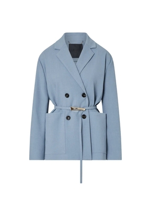 LIU JO unstructured mélange jacket - Blue
