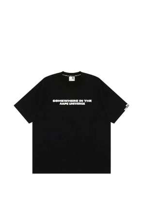 AAPE BY *A BATHING APE® graphic-print T-shirt - Black