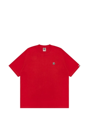 AAPE BY *A BATHING APE® logo-patch T-shirt - Red